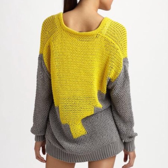 Alexander Wang cotton intarsia sweater, size S - Picture 2 of 8